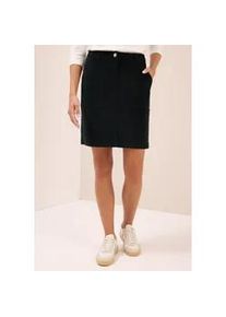 Minirock Cecil, Damen, Gr. 29, gr&uuml;n (ink gr&uuml;n), Web, 98% Baumwolle, 2% Elasthan, unifarben, normal knieumspielend, R&ouml;cke Minirock, aus Baumwolle mit Stretchanteil