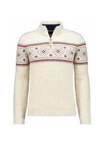 Rundhalspullover Ragman, Herren, Gr. 50, ecru, 008, 80% Wool 20% Nylon, Pullover Rundhalspullover