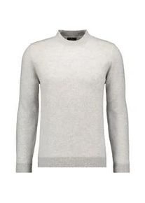 Rundhalspullover Ragman, Herren, Gr. 54, grau, 011, 90% Wolle 10% Baumwolle, Pullover Rundhalspullover