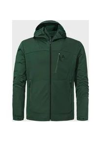 Sch&ouml;ffel Fleecejacke SCH&Ouml;FFEL "Hiking Fleece Hoody Style Milagle MNS", Herren, Gr. 56, gr&uuml;n (6965, gr&uuml;n), Oberstoff: 100% Polyester; Futter: 100% Polyester, regular fit, Jacken Fleecejacke