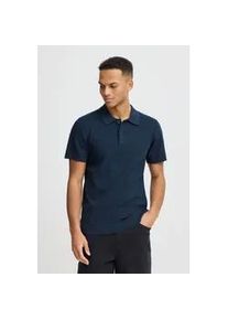 Poloshirt Blend "BHAlk", Herren, Gr. XL, blau (marineblaus), Web, 100% Baumwolle, unifarben, eng normal, ohne Ausschnitt, normaler Saum, Shirts, Klassisches Poloshirt