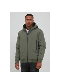 Winterjacke Blend "BHEleon", Herren, Gr. S, deep depths, 100% Polyester, unifarben, regular fit normal, ohne Ausschnitt, weit elastischer Bund, Jacken Winterjacke, Modische Herren Winterjacke mit Kapuze