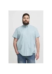 Kurzarmhemd Blend "BHBShirt", Herren, Gr. 3XL, US-Gr&ouml;&szlig;en, blau (cashmere blau), Web, 98% Baumwolle, 2% Elasthan, unifarben, regular fit normal, ohne Ausschnitt, Aufschlag, Hemden, Stilvolles Kurzarmhemd mit Button-Down Kragen