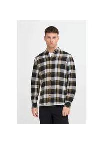 Langarmhemd Blend "BHShirt", Herren, Gr. S, US-Gr&ouml;&szlig;en, forest night, Web, 100% Baumwolle, kariert, regular fit, ohne Ausschnitt, 2-Knopf-Manschette, Hemden, L&auml;ssiges kariertes Langarmhemd