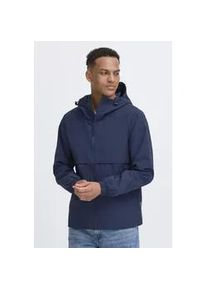 Windbreaker Blend "BHVini", Herren, Gr. 3XL, marineblaus, 100% Nylon, unifarben, Basic, normal normal, hoch geschlossener Ausschnitt, abgesteppt, Jacken Windbreaker, Klassischer Windbreaker mit Taschen