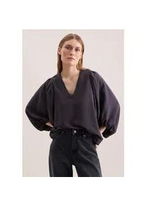 Tunika Seidensticker, Damen, Gr. 40, dunkelgrau, 86% Viskose, 14% Polyamid, unifarben, Tuniken