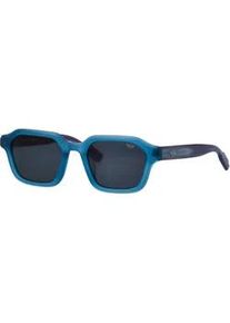 Sonnenbrille MINI EYEWEAR "MINI EYEWEAR Sonnenbrille", Damen, blau (petrol, malve matt), Sonnenbrillen Sonnenbrille