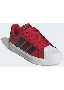 Sneaker Adidas SPORTSWEAR "STREETTALK", Damen, Gr. 37, better scarlet, core schwarz, ftwr wei&szlig;, Synthetik, Schuhe Sneaker, inspiriert vom Design des Adidas superstar, f&uuml;r Kinder & Jugendliche