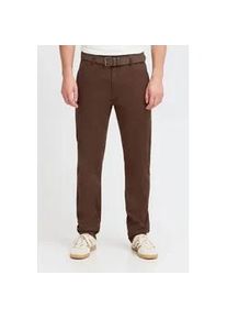 Chinohose Blend "BHLPants", Herren, Gr. 32, L&auml;nge 34, chicory coffee, Web, 98% Baumwolle, 2% Elasthan, unifarben, slim fit lang, Hosen Chinohose, Klassische Chinohose mit Taschen