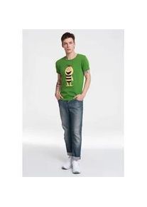 T-Shirt logoshirt "Die Biene Maja - Willi", Damen, Gr. XL, hellgr&uuml;n, 100% Baumwolle, unifarben, normal, Rundhals, Shirts T-Shirt, mit coolem Print