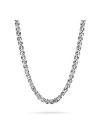 K&ouml;nigskette Fynch-Hatton "Schmuck Geschenk Edelstahl Halskette The King Chain", silber (silberfarben), Halsketten, Damen, Edelstahl, L: 55 B: 5mm, K&ouml;nigskette, B:5mm