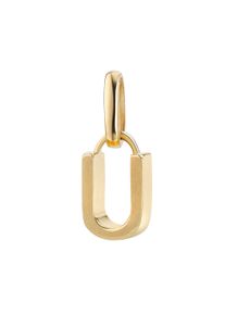 Kettenanh&auml;nger Firetti "Schmuck Geschenk Gold 333 Halsschmuck Anh&auml;nger Buchstabe Alphabet", gelbgoldfarben, Schmuckanh&auml;nger, Damen, U, Gelbgold 333, 0,83 g, Kettenanh&auml;nger