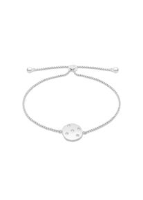 Edelstahlarmband Tamaris "Schmuck Geschenk Edelstahl Armkette Little Twinkel", edelstahlfarben, kristallwei&szlig;, kristallwei&szlig;, Armb&auml;nder, Damen, 22cm, Edelstahl, Edelstahlarmband, mit Zirkonia (synth.)