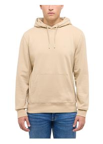 Sweatshirt Mustang "Herren Style Bronson", Herren, Gr. S, beige, 80% Baumwolle, 20% Polyester, regular fit, Sweatshirts Sweatshirt