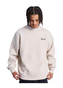 Sweatshirt DC Shoes "Patch It", Herren, Gr. M, oatmeal, Obermaterial: 60% Walkfrottier, 40% Microfaser;, Sweatshirts Sweatshirt