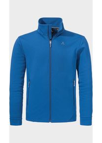 Sch&ouml;ffel Fleecejacke SCH&Ouml;FFEL "Fleece Jk Style Uriezzo MNS", Damen, Gr. 56, 8405, blau, Oberstoff: 100% Polyester, regular fit, hoch geschlossener Ausschnitt, Jacken Fleecejacke