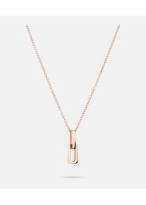 Kette mit Anh&auml;nger Liebeskind Berlin "Schmuck Geschenk Edelstahl Halskette Festive Mini Link", rosa (ros&eacute;goldfarben), Halsketten, Damen, Edelstahl, L: 45 B: 2mm, Kette mit Anh&auml;nger, B:2mm