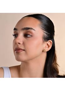 Adelia&acute;s Paar Ohrstecker ADELIA&acute;S "Damen Ohrringe &iquest; Ohrstecker Lebensbaum aus Edelstahl mit Strass Steinchen", gold, Ohrringe, Damen, Edelstahl, Paar Ohrstecker