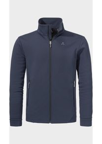 Sch&ouml;ffel Fleecejacke SCH&Ouml;FFEL "Fleece Jk Style Uriezzo MNS", Damen, Gr. 52, 8820, blau, Oberstoff: 100% Polyester, regular fit, hoch geschlossener Ausschnitt, Jacken Fleecejacke