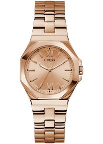 Quarzuhr Guess "EMPRESS", gold (ros&eacute;goldfarben), Armbanduhren, Damen, Quarzuhr, Armbanduhr, Damenuhr, Edelstahlarmband