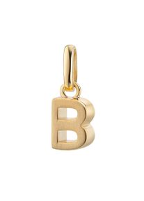 Kettenanh&auml;nger Firetti "Schmuck Geschenk Gold 333 Halsschmuck Anh&auml;nger Buchstabe Alphabet", gelbgoldfarben, Schmuckanh&auml;nger, Damen, B, Gelbgold 333, 0,83 g, Kettenanh&auml;nger