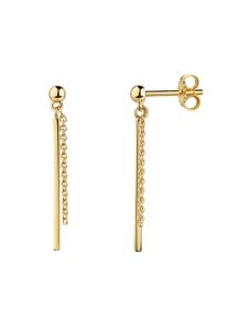 Paar Ohrstecker Firetti "Schmuck Geschenk Gold 333 Ohrschmuck Ohrringe Stab Kette", gelbgoldfarben, Ohrringe, Damen, Gelbgold 333, Paar Ohrstecker