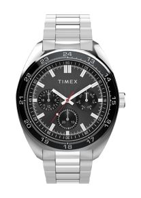 Multifunktionsuhr Timex "WESTON", silber (silberfarben), Armbanduhren, Damen, Multifunktionsuhr, Quarzuhr, Armbanduhr, Herrenuhr, Edelstahlarmband, 12/24-Std.-Anzeige