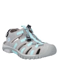 Sandale Hi-Tec "Hi-Tec Sandalen Cove Sport Frauen", Damen, Gr. 37, Normalschaft, ultimate grau, eggshell blau, Synthetisches Obermaterial, Schuhe Sandale