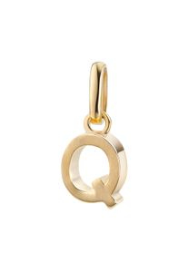 Kettenanh&auml;nger Firetti "Schmuck Geschenk Gold 333 Halsschmuck Anh&auml;nger Buchstabe Alphabet", gelbgoldfarben, Schmuckanh&auml;nger, Damen, Q, Gelbgold 333, 0,83 g, Kettenanh&auml;nger