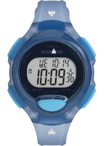Digitaluhr Timex "E30", blau (hellblau), Armbanduhren, Damen, Digitaluhr, Quarzuhr, Armbanduhr, Damenuhr,analog