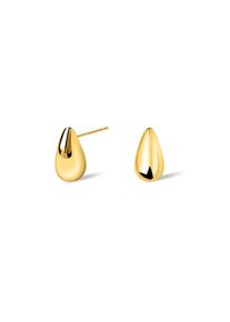 Paar Ohrstecker Liebeskind Berlin "Schmuck Geschenk Edelstahl Ohrringe The Mini Drop Tropfen", gold (gelbgoldfarben), Ohrringe, Damen, Edelstahl, Paar Ohrstecker