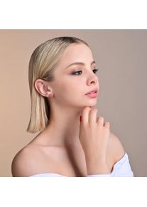 Adelia&acute;s Paar Ohrstecker ADELIA&acute;S "Damen Ohrringe &iquest; Ohrstecker aus Edelstahl mit Strass Steinchen", gold, Ohrringe, Damen, Edelstahl, Paar Ohrstecker