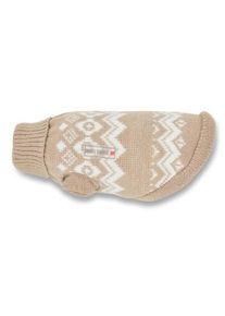 Wolters Strickpullover Norweger wei&szlig; / taupe 50 cm