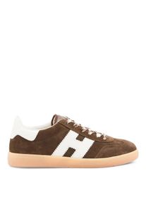 Hogan Low-Top Sneaker - Brown Leather Sneakers - Gr. 40 (EU) - in Braun - f&uuml;r Damen