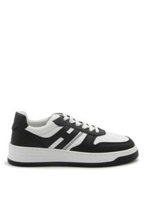 Hogan Low-Top Sneaker - White And Black Leather Sneakers - Gr. 35 (EU) - in Schwarz - f&uuml;r Damen