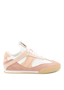 Chlo&eacute; Chlo&eacute; Low-Top Sneaker - Round Toe Lace-up Sneakers - Gr. 38 (EU) - in Beige - f&uuml;r Damen