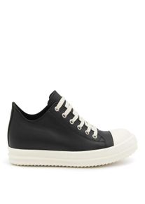 Rick Owens Low-Top Sneaker - Leather Low Sneakers - Gr. 41 (EU) - in Beige - f&uuml;r Damen