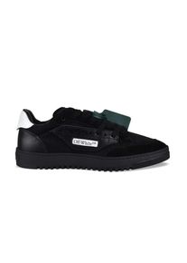 Off-White Low-Top Sneaker - Low-Top Sneakers With Suede, Leather - Gr. 39 (EU) - in Schwarz - f&uuml;r Damen