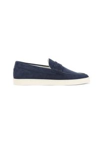 Brunello Cucinelli Loafer - Deep Navy Suede Loafer - Gr. 43,5 (EU) - in Blau - f&uuml;r Damen