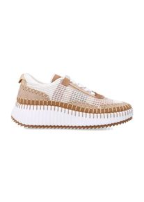 Chlo&eacute; Chlo&eacute; Low-Top Sneaker - Nama Women&rsquo;S Sneakers In Mesh - Gr. 39 (EU) - in Wei&szlig; - f&uuml;r Damen
