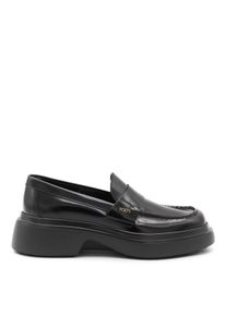 Tod's Black Leather Loafers - Gr. 37 (EU) - in Schwarz