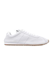 Miu Miu Low-Top Sneaker - Plume White Sneakers With Suede Upper And Removabl - Gr. 39 (EU) - in Wei&szlig; - f&uuml;r Damen