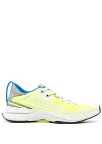 Lanvin Low-Top Sneaker - Lemon Yellow And Blue Colour-Block Mesh Sneakers - Gr. 41 (EU) - in Wei&szlig; - f&uuml;r Damen