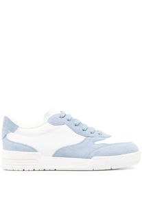 Moschino Low-Top Sneaker - Cornflower Blue Lace-Up Sneakers - Gr. 41 (EU) - in Wei&szlig; - f&uuml;r Damen