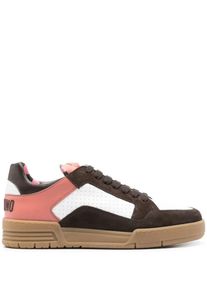 Moschino Low-Top Sneaker - Panelled Low-Top Sneakers - Gr. 40 (EU) - in Beige - f&uuml;r Damen