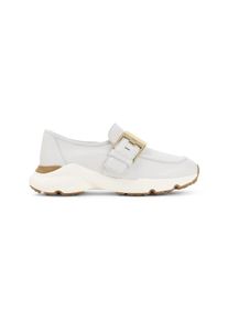 Tod's Tod's Low-Top Sneaker - Chunky White Leather Sneakers With Distinctive Buc - Gr. 39,5 (EU) - in Wei&szlig; - f&uuml;r Damen