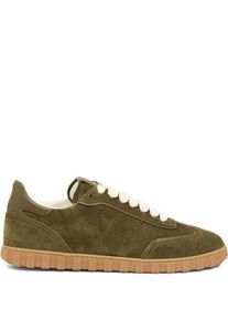AMI Paris Low-Top Sneaker - Olive Green Suede Low-Top Sneakers - Gr. 45 (EU) - in Gr&uuml;n - f&uuml;r Damen