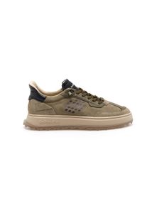 Be Positive Low-Top Sneaker - Cuprace Wing - Suede Mix Sneakers - Gr. 42 (EU) - in Gr&uuml;n - f&uuml;r Damen