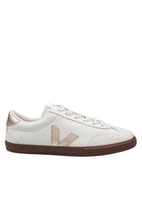 Veja Low-Top Sneaker - Volley Leather Sneakers, White And - Gr. 41 (EU) - in Grau - f&uuml;r Damen