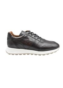 La Martina Low-Top Sneaker - Dark Brown Leather Low-Top Sneakers - Gr. 43 (EU) - in Grau - f&uuml;r Damen